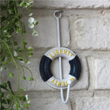Wall Hooks Blue Ocean Wooden