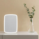 Intelligent portable makeup mirror