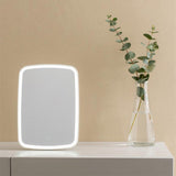 Intelligent portable makeup mirror