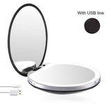Magnifying Lighted Makeup Mirror