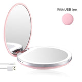 Magnifying Lighted Makeup Mirror