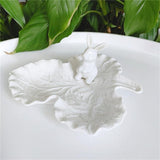 Ceramic Leaf Modeling Plate