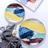 Colorful Cloud Dinner Plate