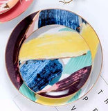 Colorful Cloud Dinner Plate