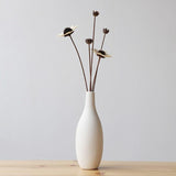 Minimalism White Ceramic Vase