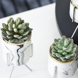 Nordic Ceramic Iron Art Vase